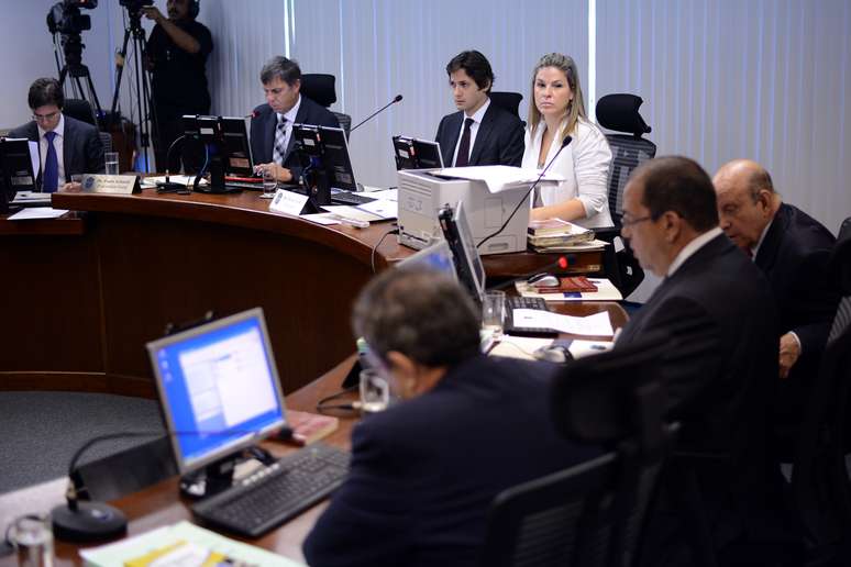 <p>STJD durante julgamento do resurso da Portuguesa</p>