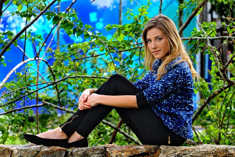 <p>Atriz interpreta a vil&atilde; Sofia</p>