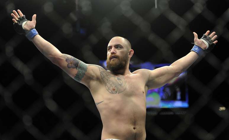 <p>Travis Browne venceu três lutas seguidas em 2013</p>