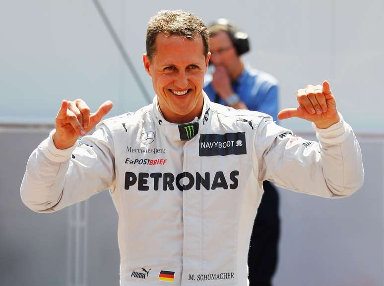 <p>Schumacher está internado desde 29 de dezembro em Grenoble, na França</p>