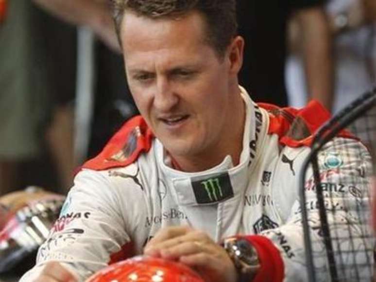 <p>Michael Schumacher está em coma induzido, e seu estado é bastante grave</p>