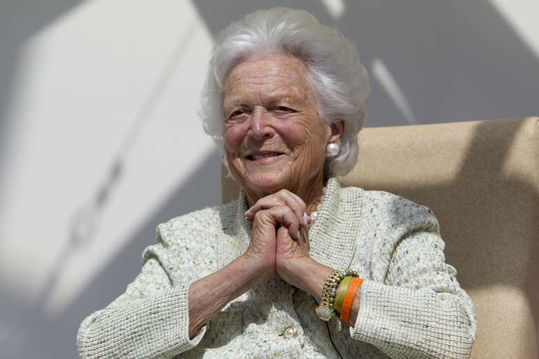 Barbara Bush foi a primeira-dama americano entre 1989 e 1993