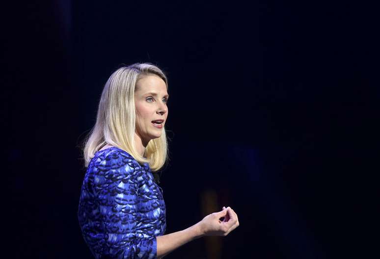 <p>Marissa Mayer apresentou as novidades do Yahoo no Festival Cannes Lion</p>