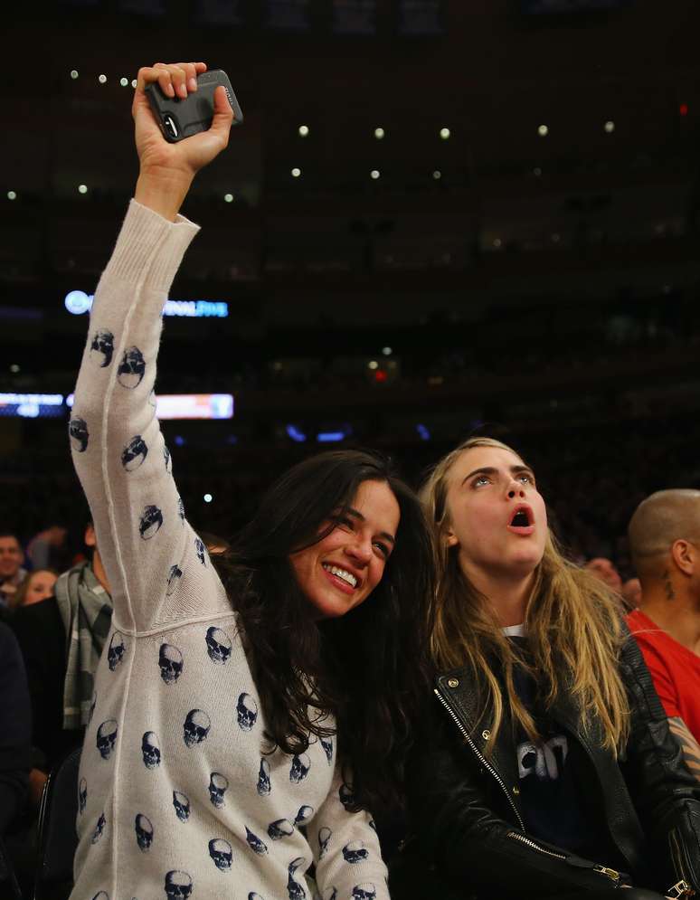 <p>Michelle Rodriguez e Cara Delevigne estavam juntas desde fevereiro deste ano. </p>