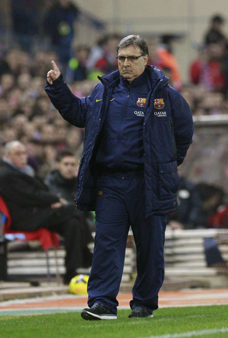 Tata Martino comanda Barcelona em Madri