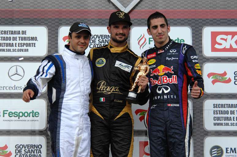 Liuzzi venceu a prova em SC à frente de Buemi e Massa