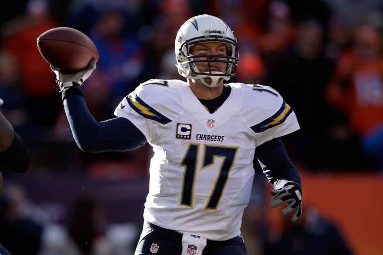 <p>Philip Rivers não conseguiu levar San Diego adiante</p>