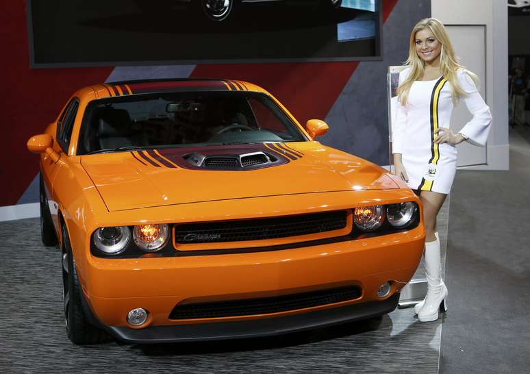 <p>Esportivos que seguem o gosto dos americanos,&nbsp;como o Dodge Challenger, foram as estrelas do segundo dia de sal&atilde;o de Detroit</p>