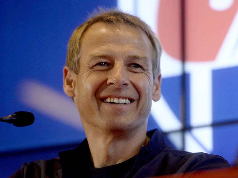 <p>Klinsmann está no Brasil para período de treinos em São Paulo</p>