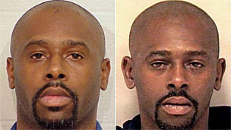 Tyrone (esq.) e Jerome Cooper foram libertados depois de acusação de estupro