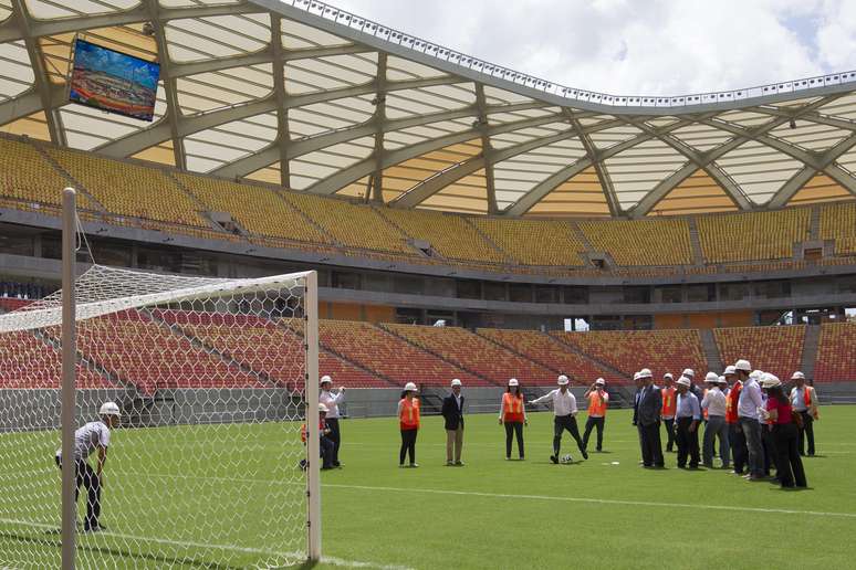 <p>Arena da Amazônia foi recentemente inaugurada </p>