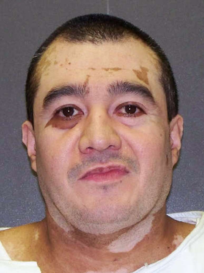 Edgar Tamayo, 46 anos, recebeu a injeção letal pelo assassinato de um policial em Houston há 20 anos