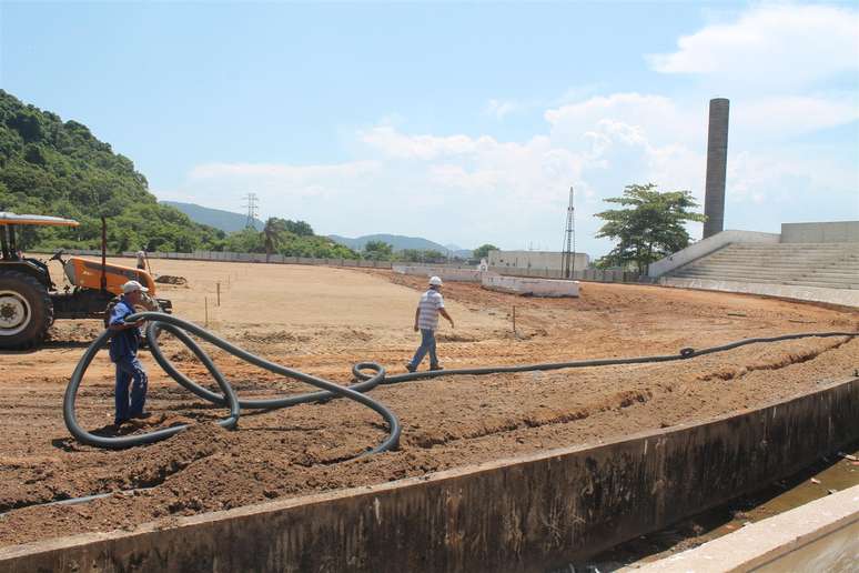 O Estádio Municipal Antônio Fernandes, no Guarujá, receberá os treinos da Bósnia e Herzegovina