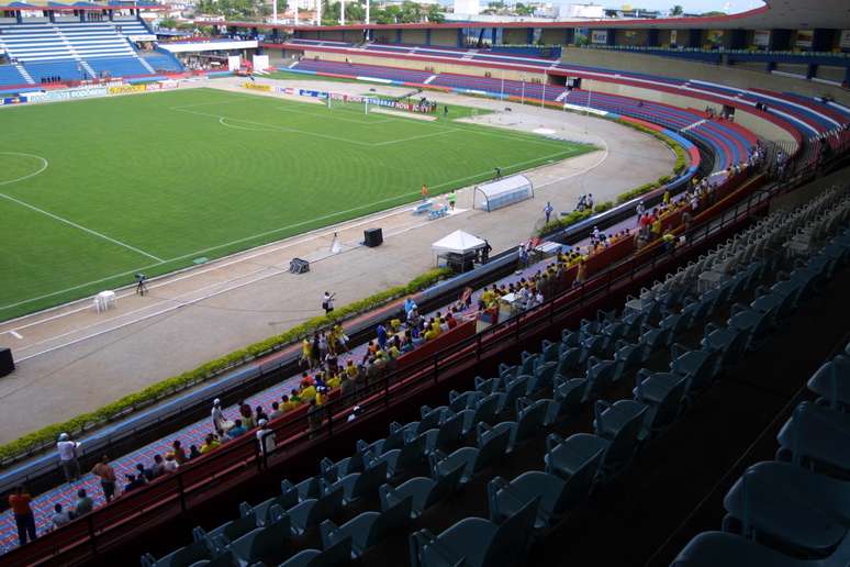 O Estádio Rei Pelé, em Maceió, vai receber os treinos da seleção de Gana