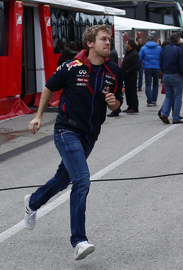 <p>Sebastian Vettel enfrentou problemas com a Red Bull na pr&eacute;-temporada</p>