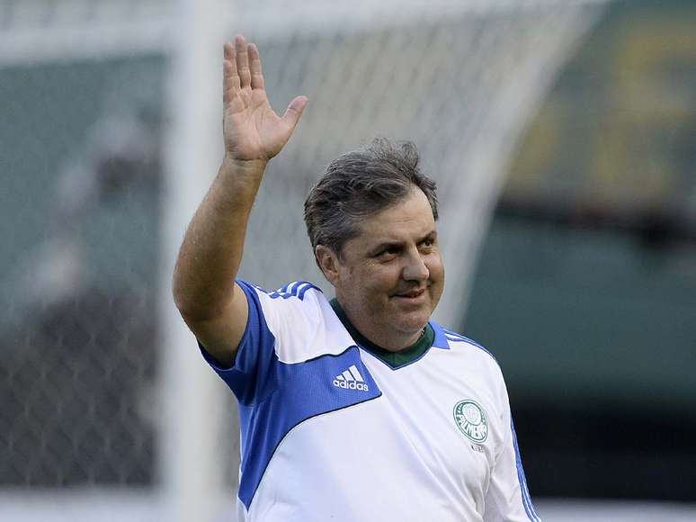<p>Técnico Gilson Kleina faz um bom trabalho no Palmeiras</p>