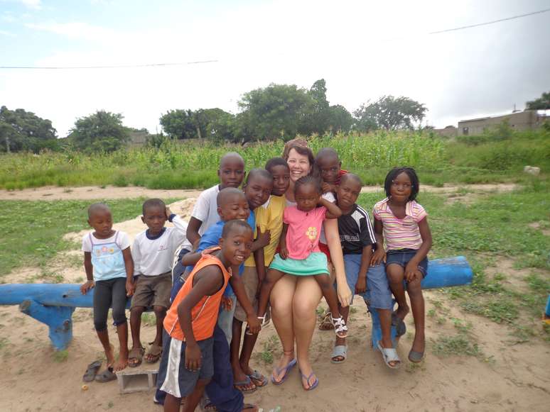 <p>Raquel Altoé escolheu fazer intercâmbio em Moçambique por ter vontade de conhecer o continente africano</p>