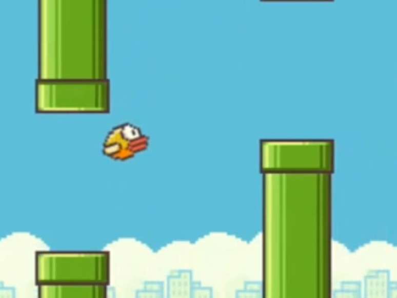 <p>Imagem do game 'Flappy Bird': média de 2,5 milhões de downloads diários </p>