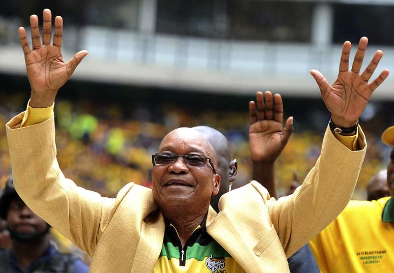 <p>Candidato favorito, Zuma anunciou que as eleições acontecerão no 7 de maio</p>