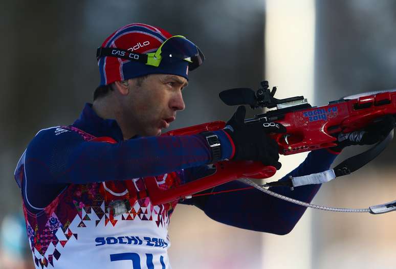 Aos 40 anos, Ole Einar Bjoerndalen chegou à 12° medalha olímpica na carreira