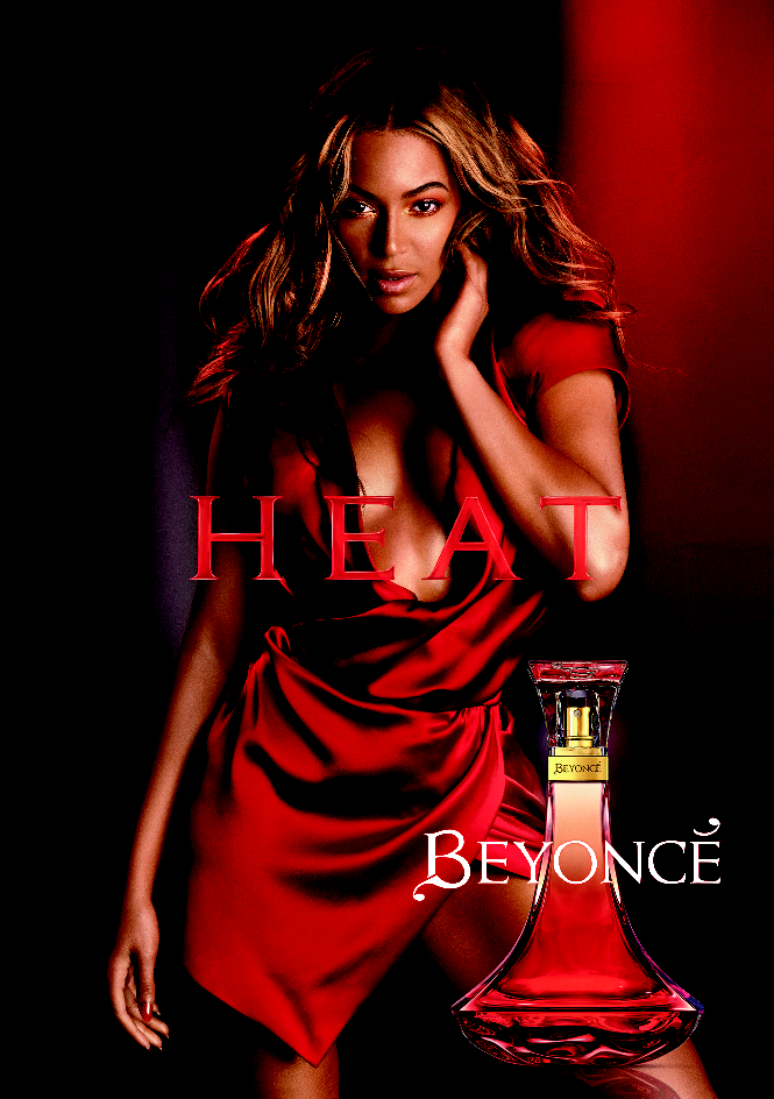 <p>Imagem de divulgação do novo perfume de Beyoncé lançado no Brasil</p>