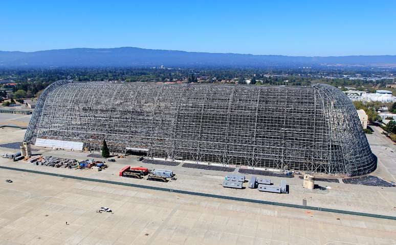 Hangar One, da NASA, no Vale do Silício