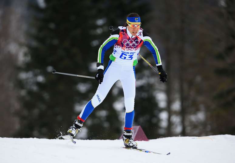 <p>Jaqueline Mour&atilde;o parou nas classificat&oacute;rias do esqui alpino cross country nesta ter&ccedil;a-feira</p>