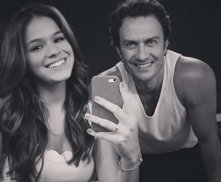 Bruna Marquezine e Gabriel Braga Nunes