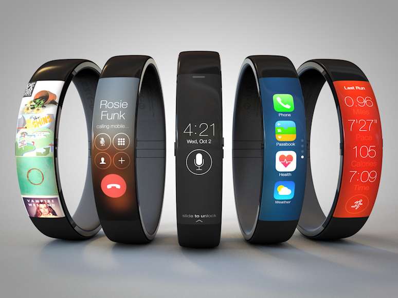 <p>iWatch imaginado por Todd Hamilton</p>