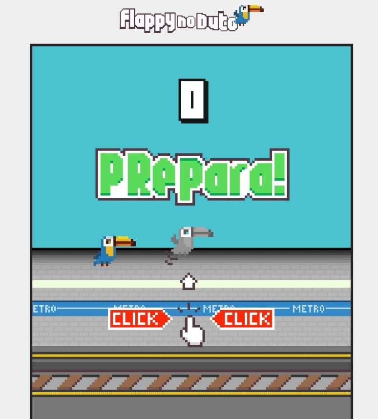 Flappy Bird em Jogos na Internet