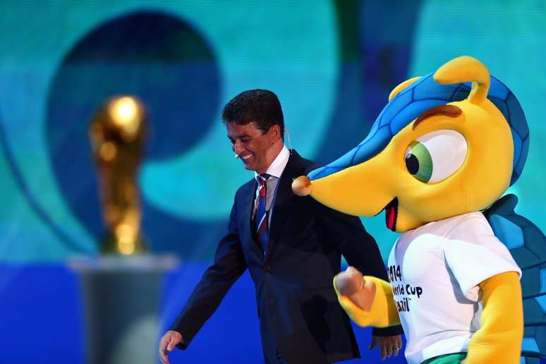<p>Fuleco, o mascote da Copa, também foi alvo da imprensa estrangeira</p>