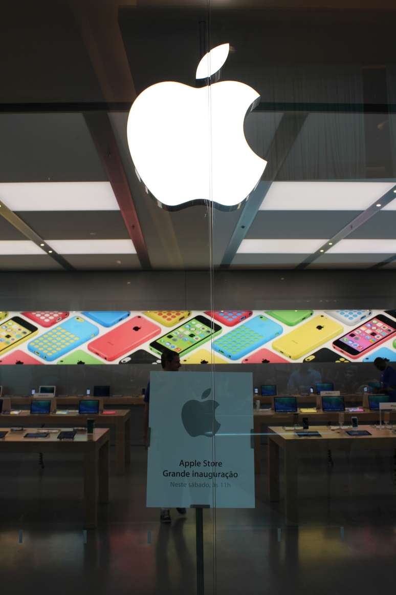 <p>Loja da Apple no Rio de Janeiro.</p>