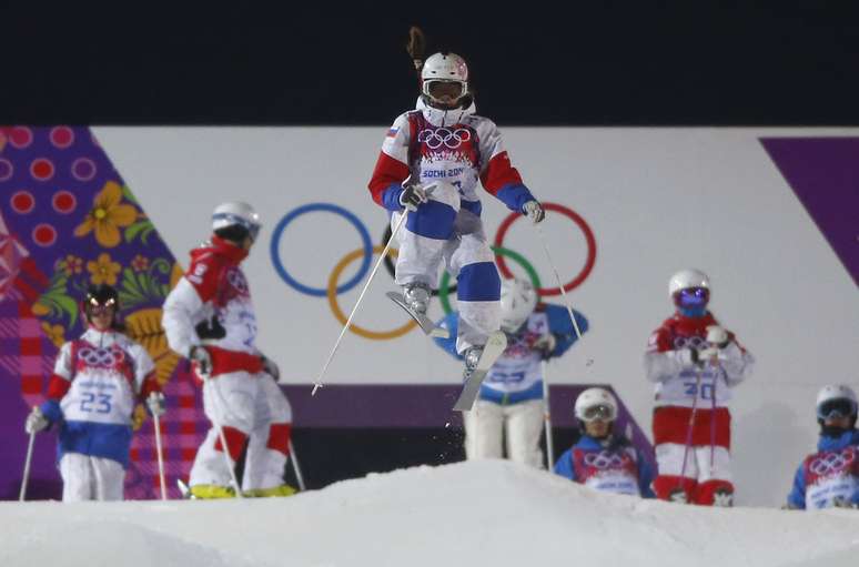 <p>Maria Komissarova se acidentou em Sochi</p>