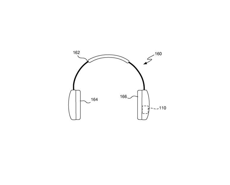 Registro de patente da Apple mostra projeto de fone de ouvido que monitora dados vitais