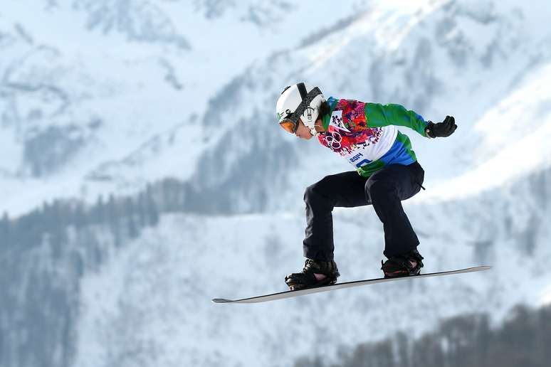 Isabel Clark é uma das principais atletas de esportes da neve no Brasil