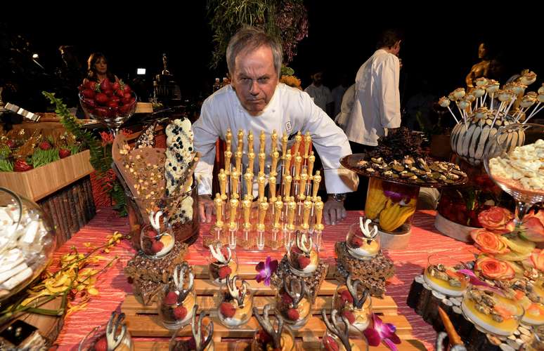 Wolfgang Puck é o chef responsável pelo banquete do Oscar