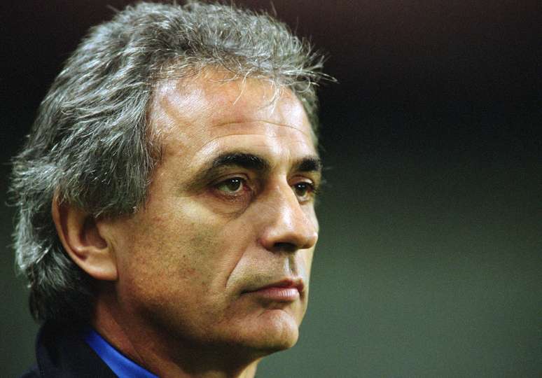 <p>O bósnio Vahid Halilhodzic, técnico da Argélia</p>