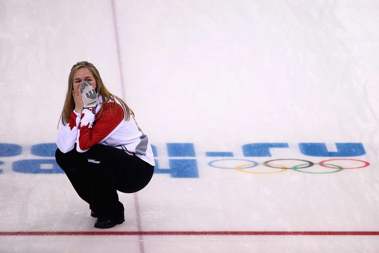 <p>Sorridente canadense de 39 anos não decepcionou em sua primeira edição de Jogos Olímpicos como capitã da equipe e saiu com ouro</p>