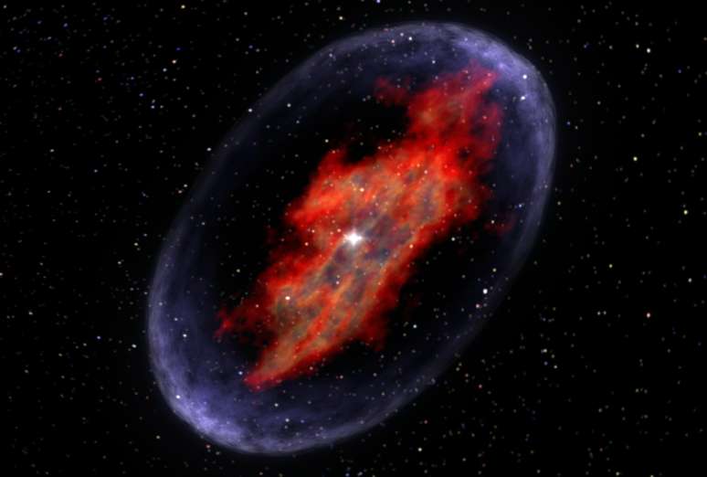 As supernovas ocorrem quando estrelas muito maiores que o nosso Sol ficam sem energia e combustível