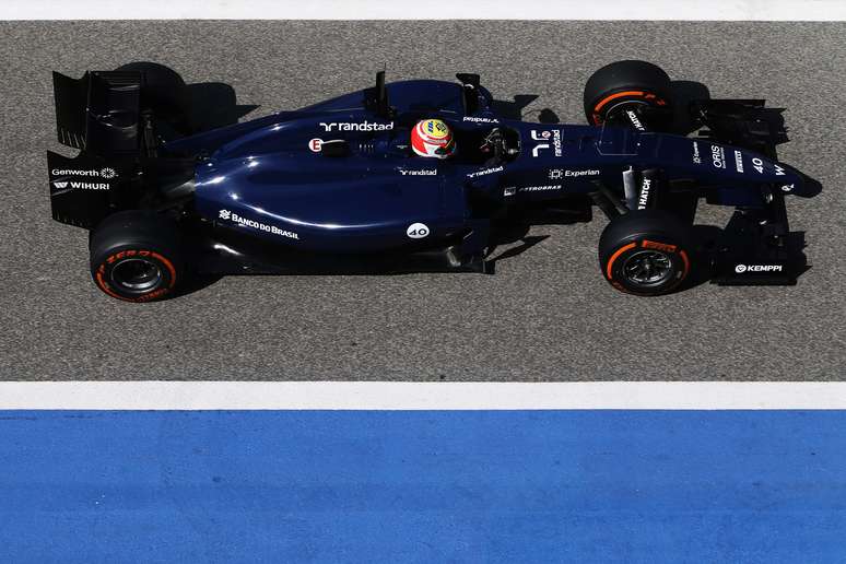 <p>Contratado em fevereiro, Nasr estreou como reserva da Williams nos testes de pré-temporada no Bahrein</p>