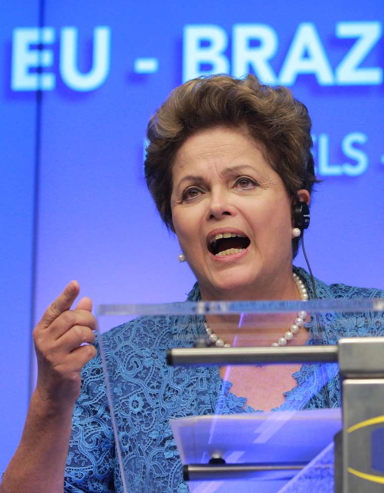 Dilma concedeu entrevista a europeus