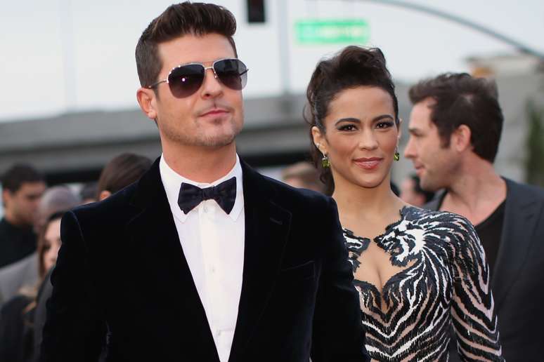 Robin Thicke e Paula Patton