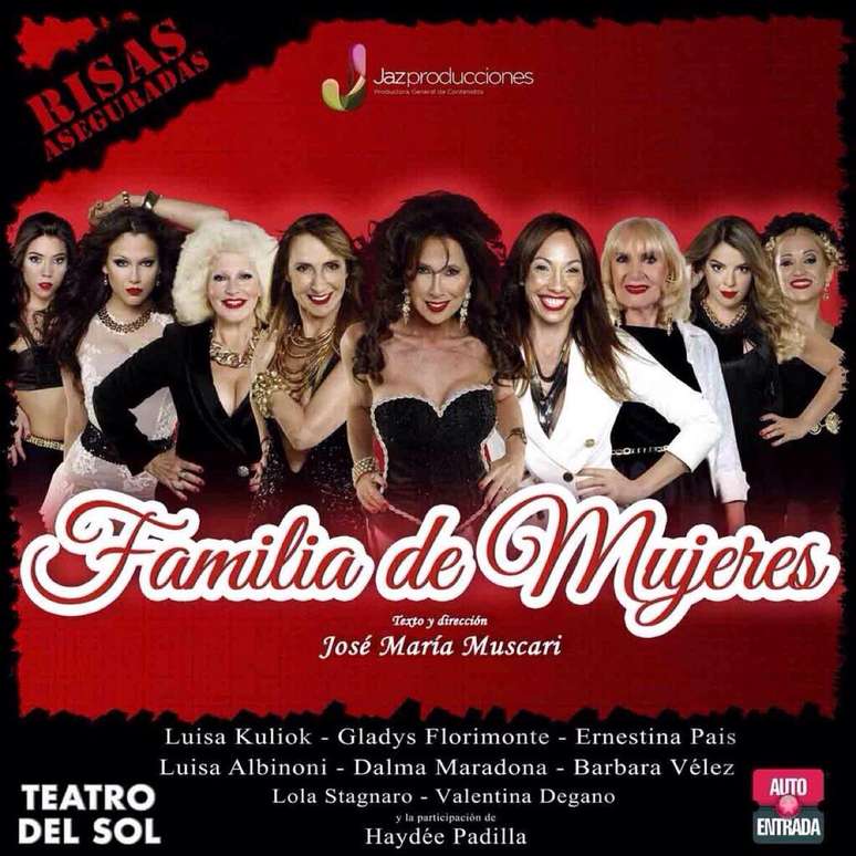 Pe&ccedil;a Familia de Mujeres est&aacute; em cartaz na Argentina