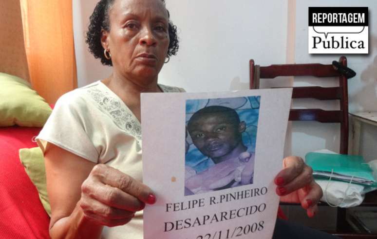 Felipe desapareceu em 2008 e at&eacute; hoje seu caso n&atilde;o foi esclarecido