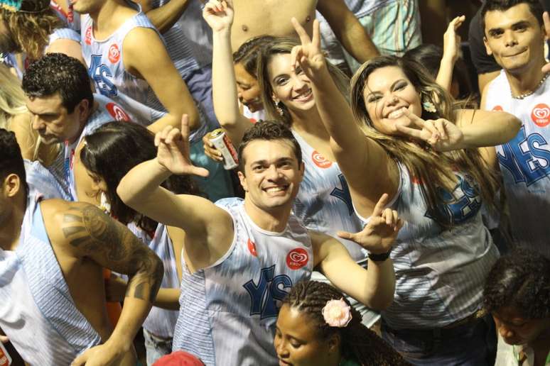 <p>Foliões curtem o Carnaval em Salvador</p>