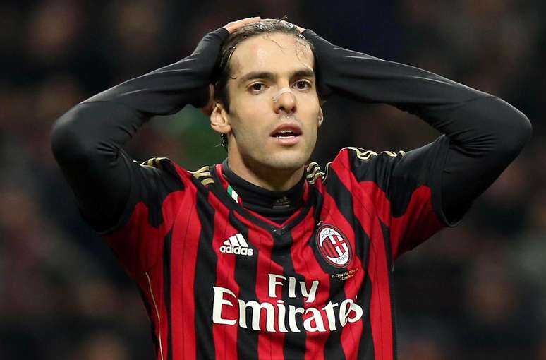 <p>Kaká está em má fase no Milan</p>