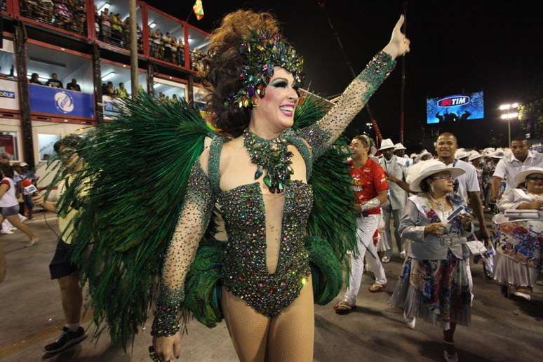 <p>Claudia Raia foi nomeada como madrinha da Beija-Flor</p>