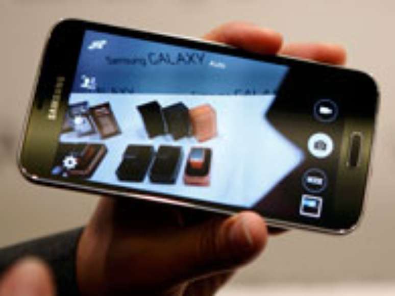 <p>Galaxy S5 é aposta da Samsung em smartphones</p>