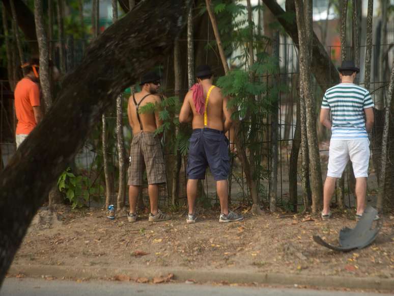 Como em todo Carnaval, os "mijões" também atacaram nas ruas do Rio de Janeiro