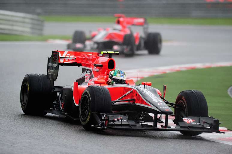 Marussia "herdou" as cores da Virgin, sua antecessora na F1